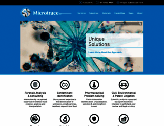 microtrace.com screenshot