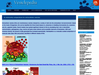 microvesicles.org screenshot