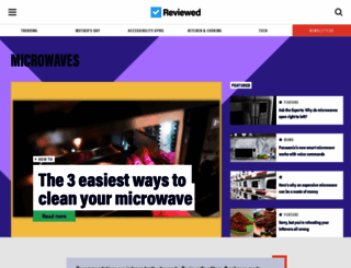 microwaves.reviewed.com screenshot