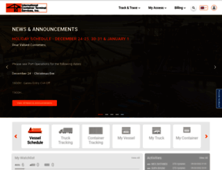 micttrackandtrace.ictsi.com screenshot