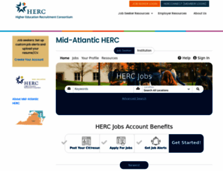 mid-atlantic.hercjobs.org screenshot