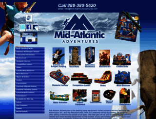 mid-atlanticadventures.com screenshot