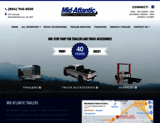mid-atlantictrailers.com screenshot