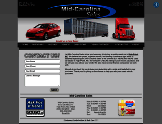 mid-carolinasales.com screenshot