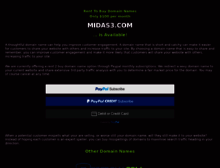midas3.com screenshot