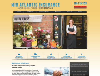 midatlanticinsurance.net screenshot