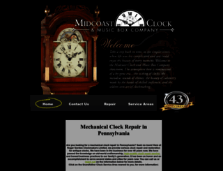 midcoastclock.com screenshot