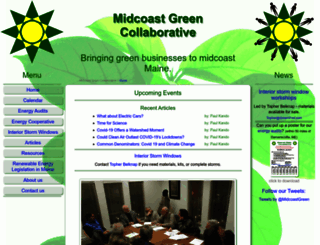 midcoastgreencollaborative.org screenshot