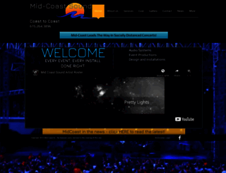midcoastsound.com screenshot