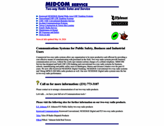 midcomservice.com screenshot