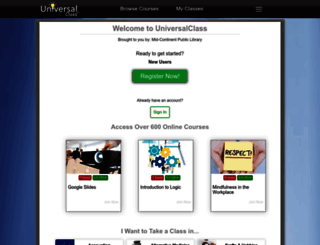 midcontinentmo.universalclass.com screenshot