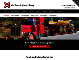 midcountrymachinery.com screenshot