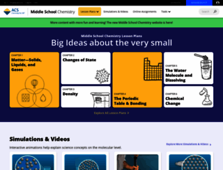 middleschoolchemistry.com screenshot