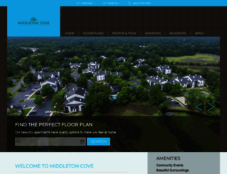 middletoncoveapts.com screenshot