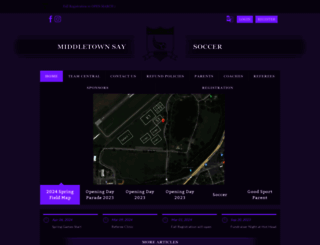 middletownyouthsoccerohio.com screenshot
