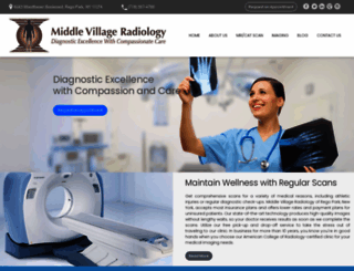 middlevillageradiology.com screenshot