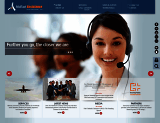 mideast-assistance.com screenshot