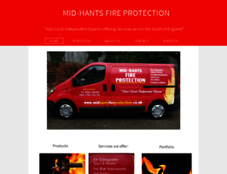midhantsfireprotection.co.uk screenshot