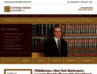 midhudsonbankruptcylawyers.com screenshot