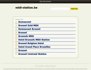 midi-station.be screenshot