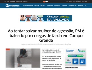 midiamaxnews.com.br screenshot