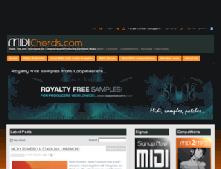 midichords.com screenshot