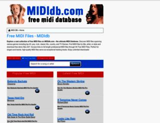 mididb.com screenshot