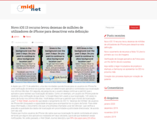 midinet.com.br screenshot