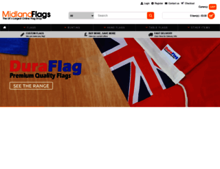 midland-flags.com screenshot