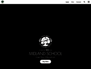 midland-school.org screenshot