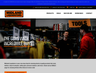 midlandcanopies.com screenshot