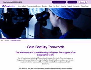 midlandfertility.com screenshot