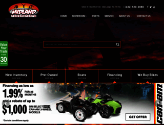 midlandpowersports.com screenshot