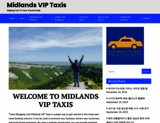 midlands-vip-taxis.co.uk screenshot