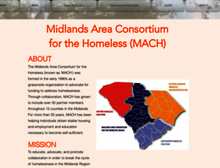 midlandshomeless.com screenshot