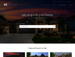 midlandsrealestate.com screenshot