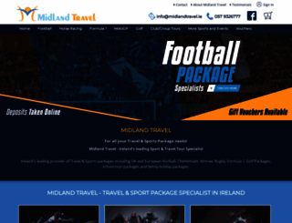 midlandtravel.ie screenshot