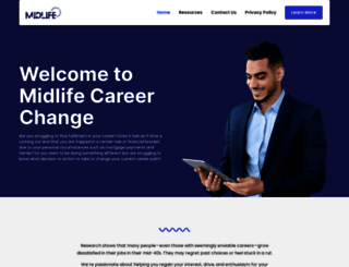 midlife-career-change.com screenshot