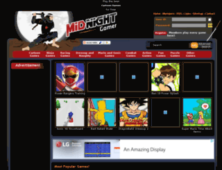 midnightgamer.com screenshot