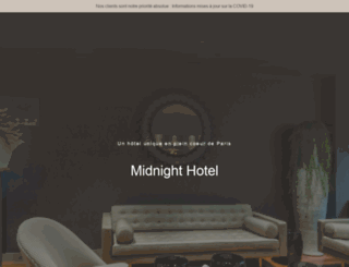 midnighthotelparis.com screenshot