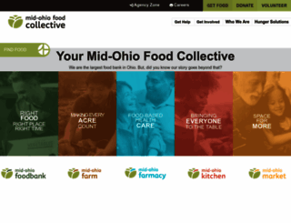 midohiofoodbank.org screenshot