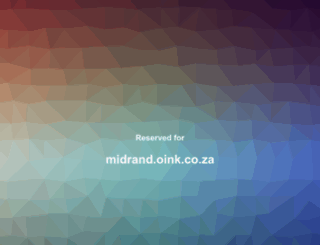 midrand.oink.co.za screenshot