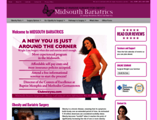 midsouthbariatrics.com screenshot