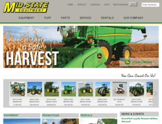 midstateequipment.com screenshot