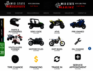 midstatemotorsports.net screenshot