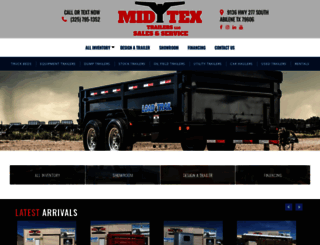 midtextrailers.com screenshot