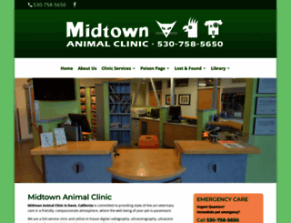 midtownanimalclinic.com screenshot