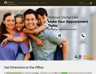 midtowndentalcare.com screenshot