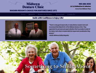midtowndentureclinic.com screenshot