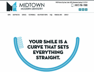 midtownmoderndentistry.com screenshot